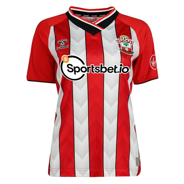 Camiseta Southampton Primera equipo Mujer 2021-22